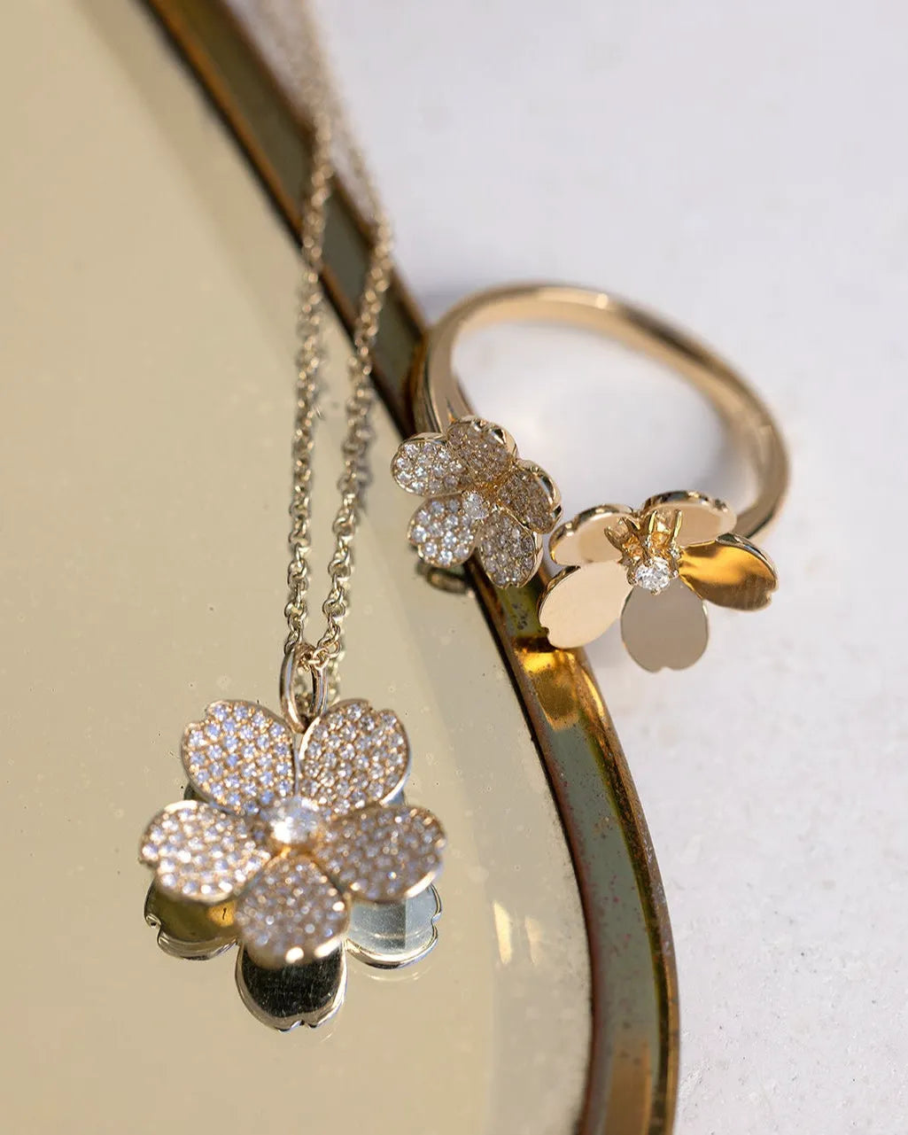 14k White Gold