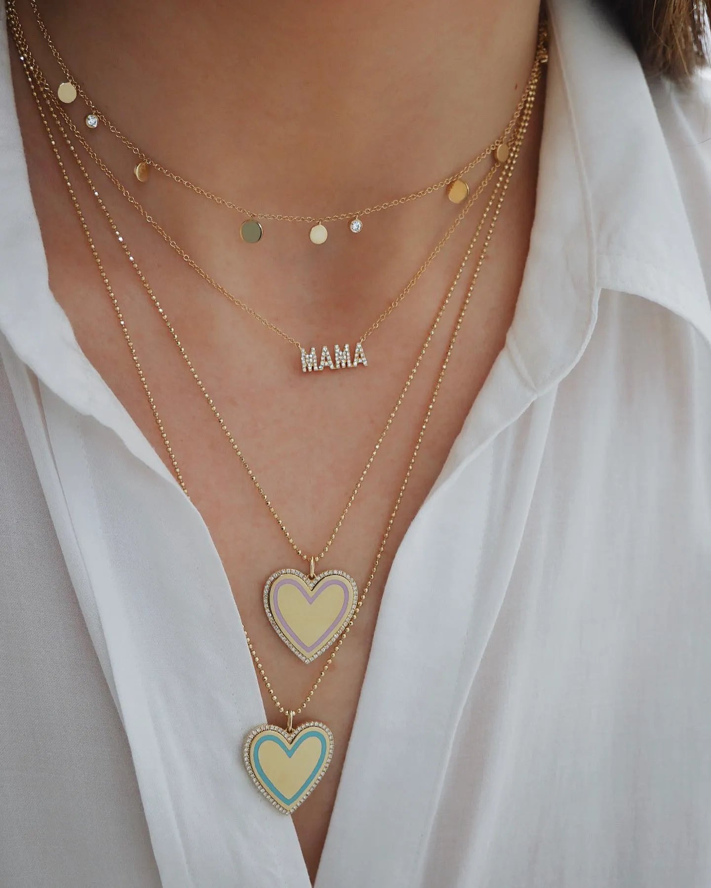 14k White Gold