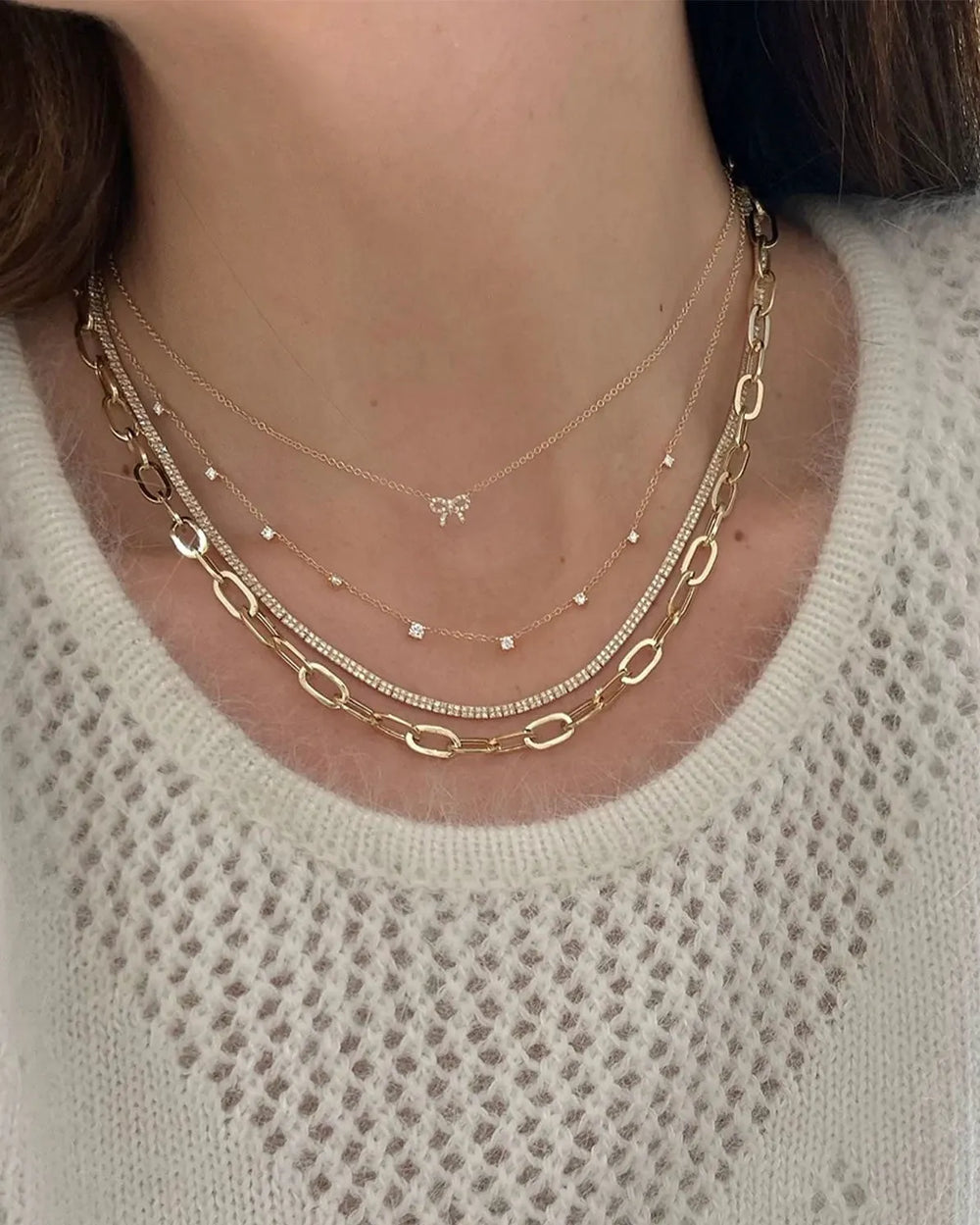 14k White Gold