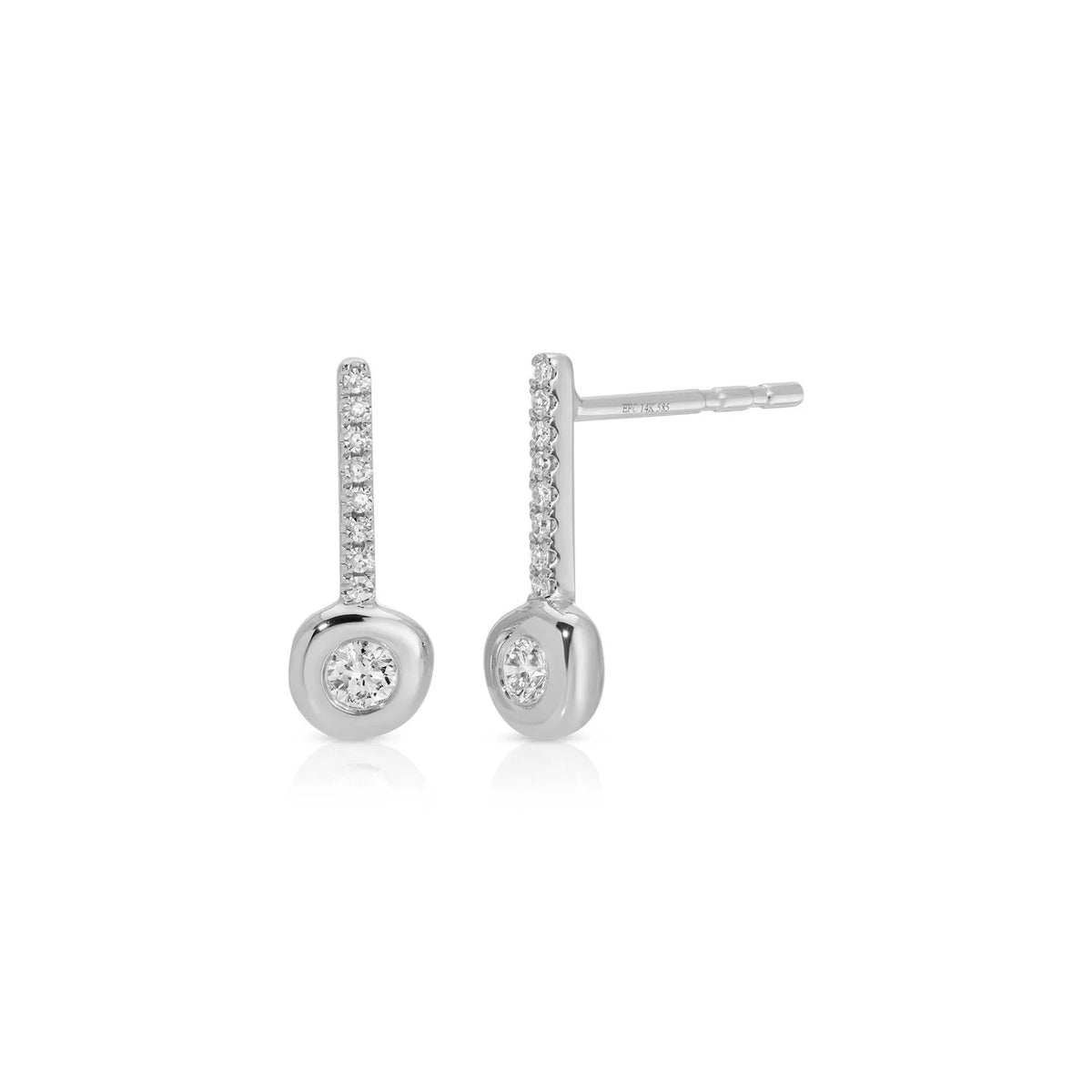 14k White Gold