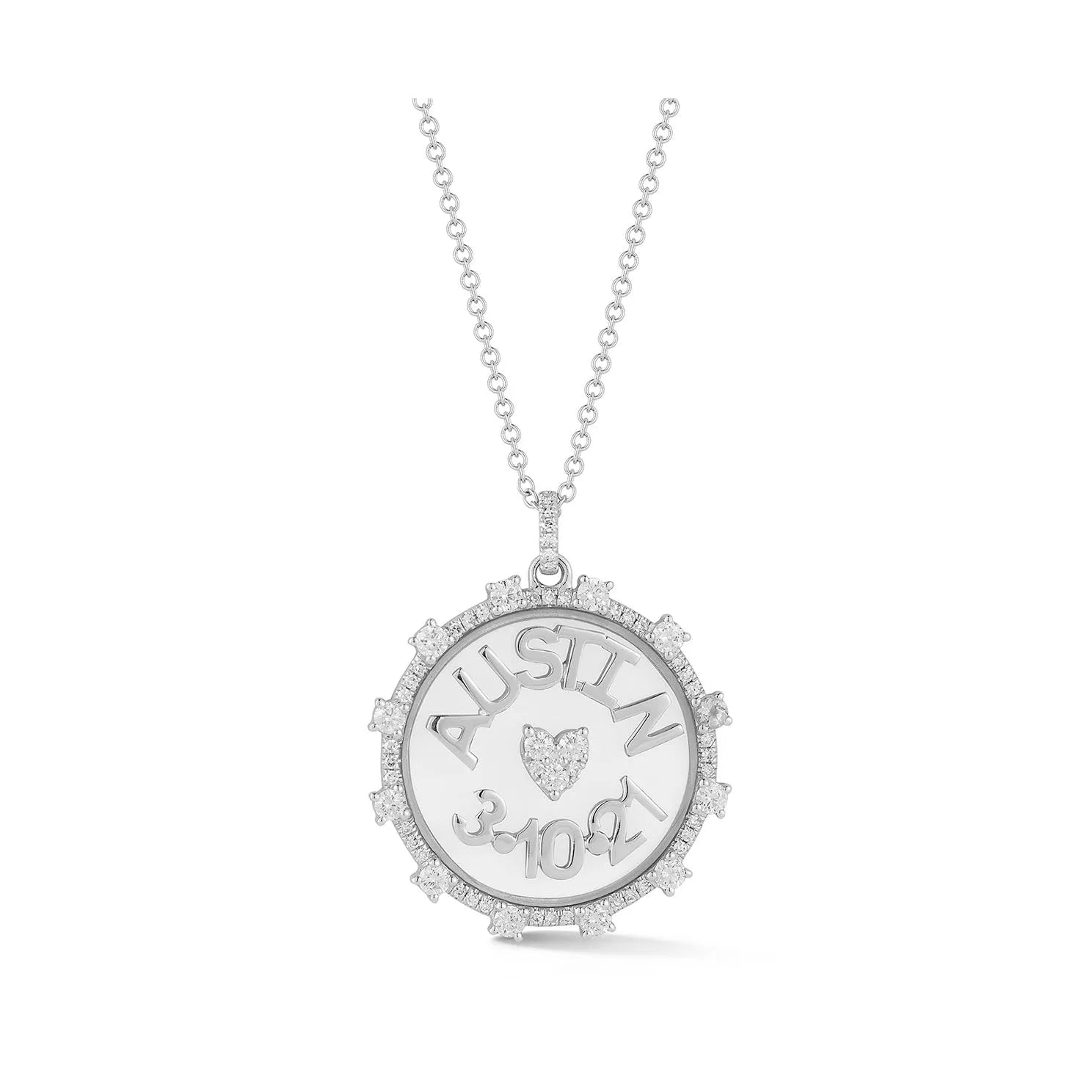 14k White Gold