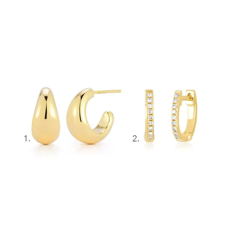 14k Yellow Gold