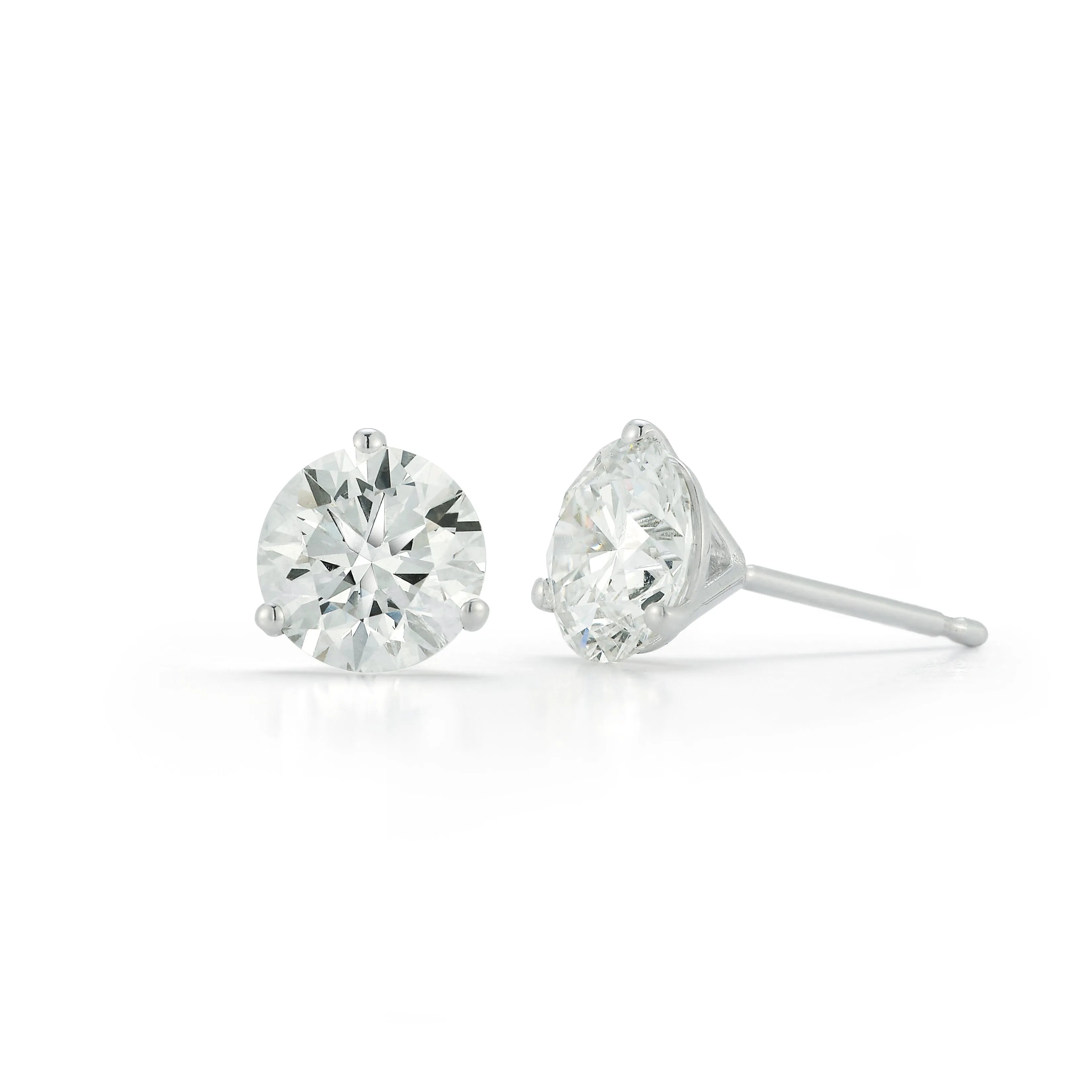18k White Gold, 3.0 TCW