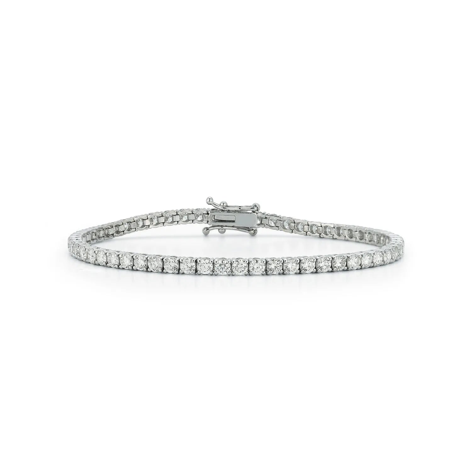 18k White Gold, 12.32 TCW