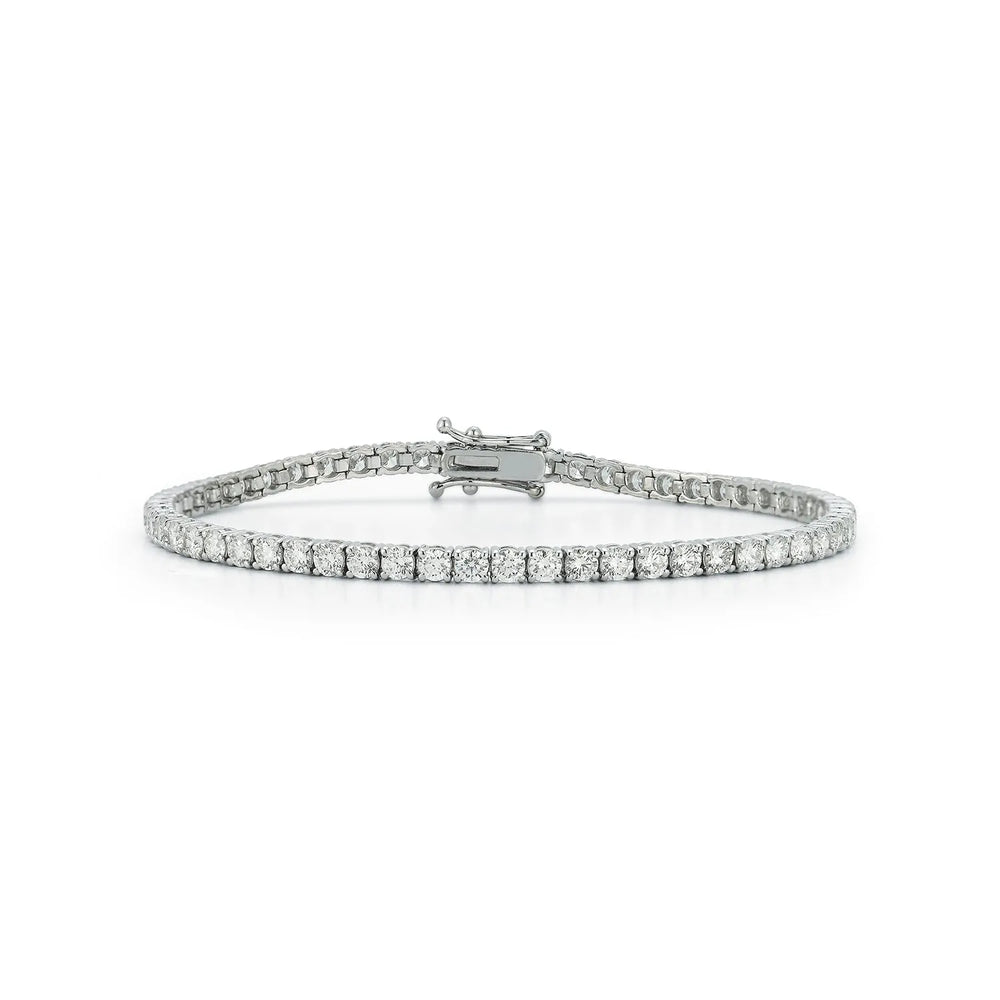 18k White Gold, 12.32 TCW