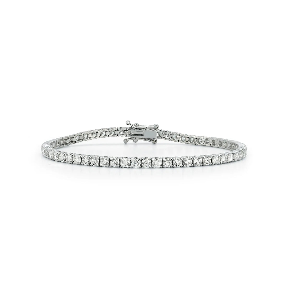 18k White Gold, 12.32 TCW