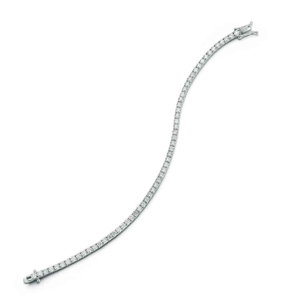 18k White Gold, 12.32 TCW