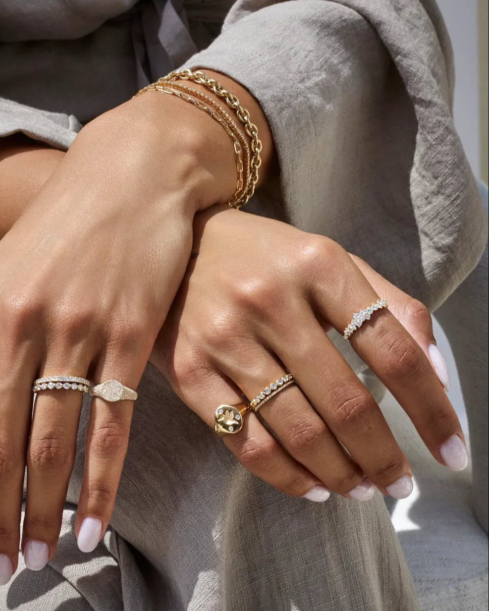 14k White Gold