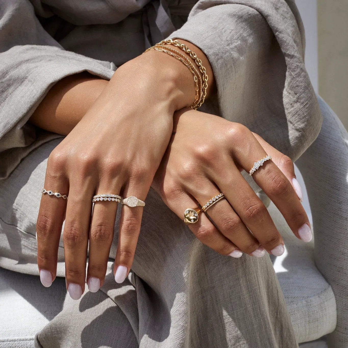 14k White Gold