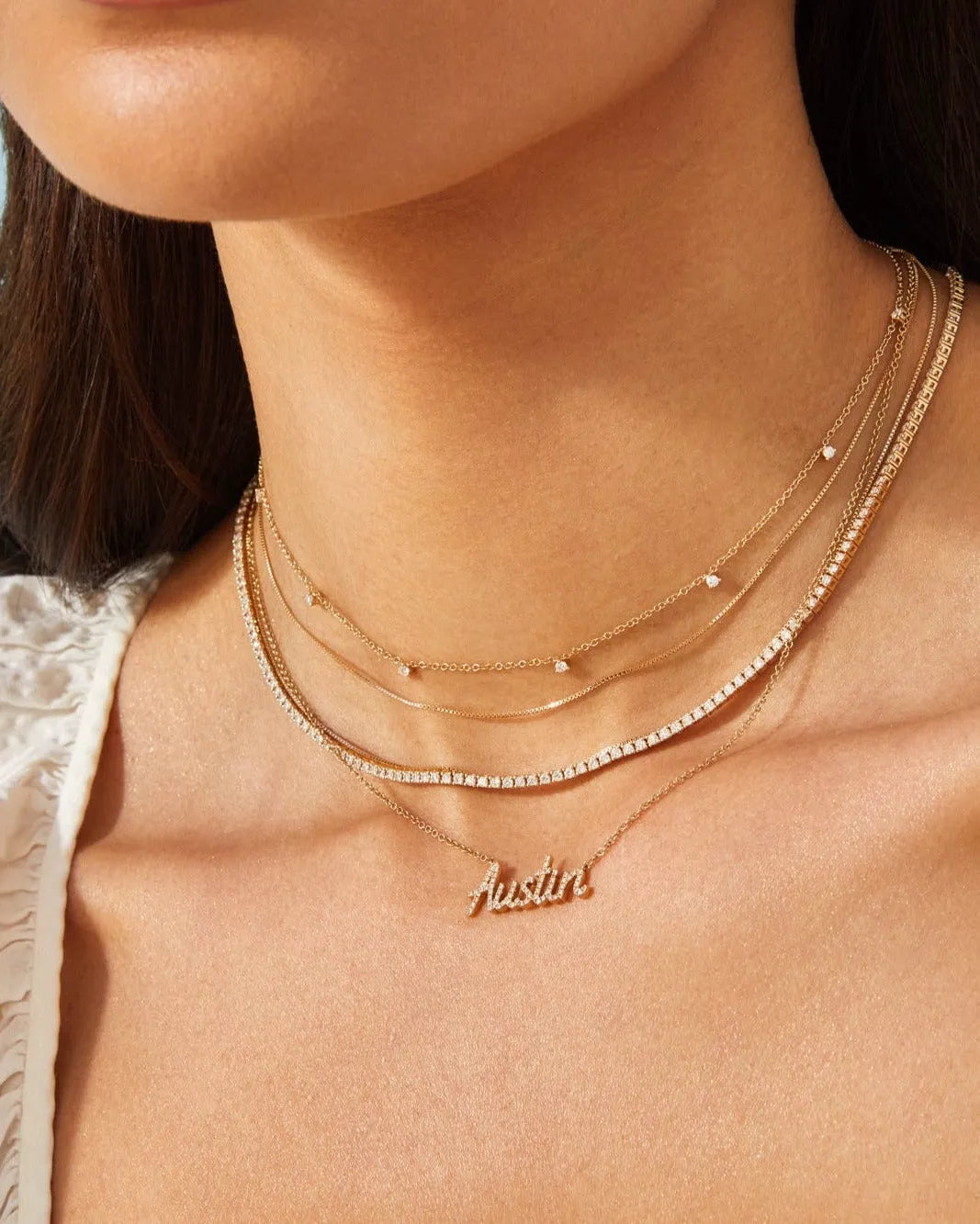 14k White Gold