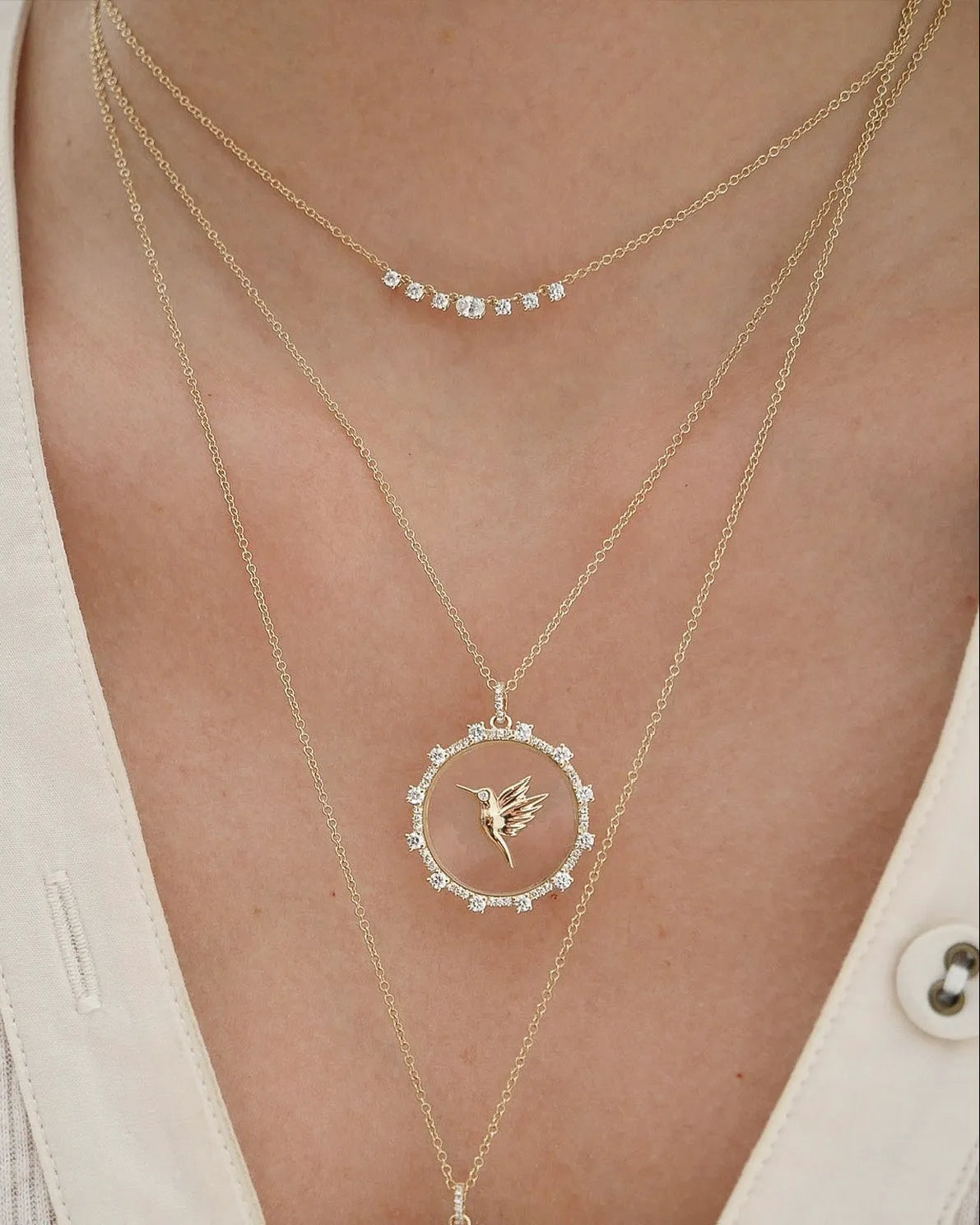 14k White Gold