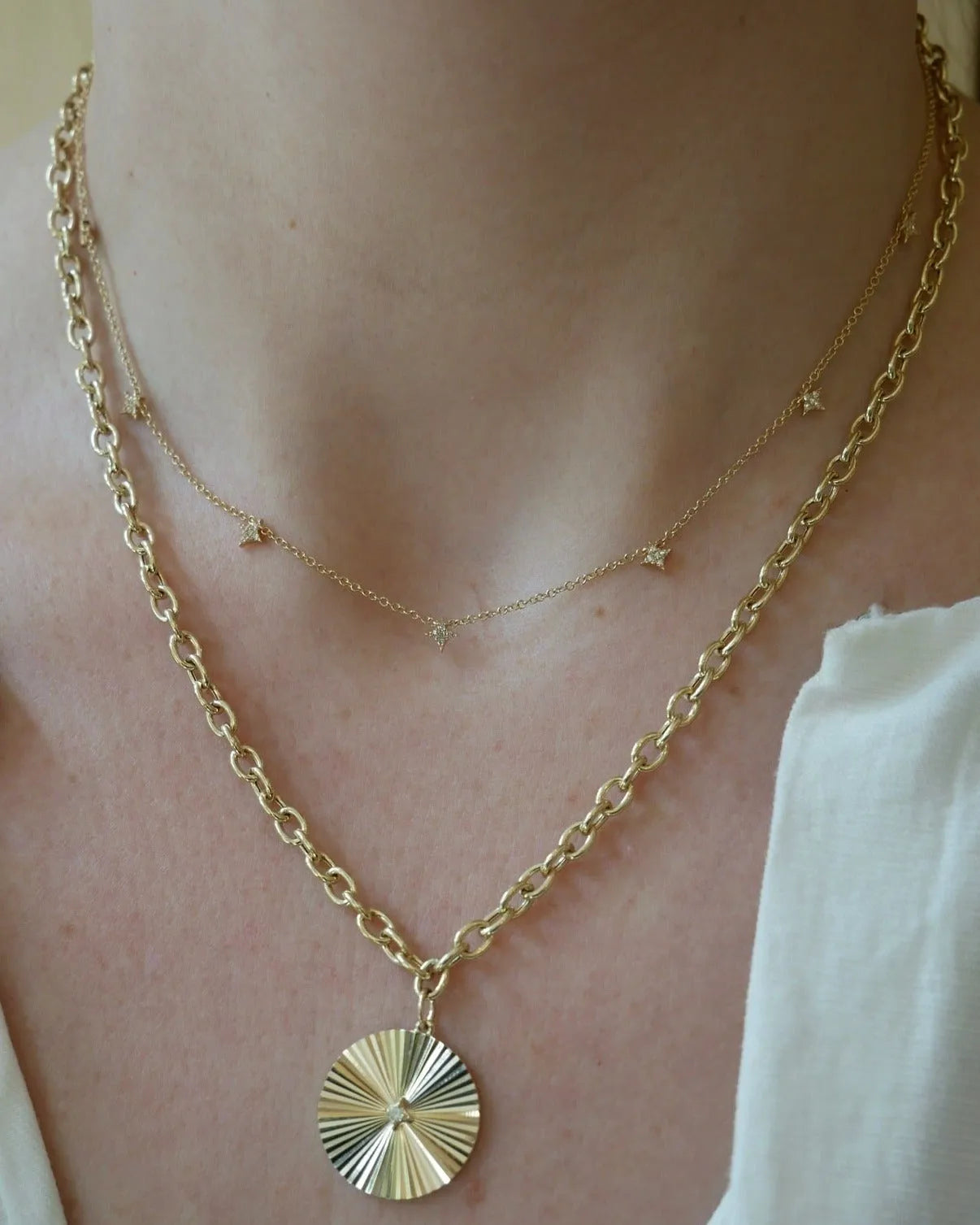 14k White Gold
