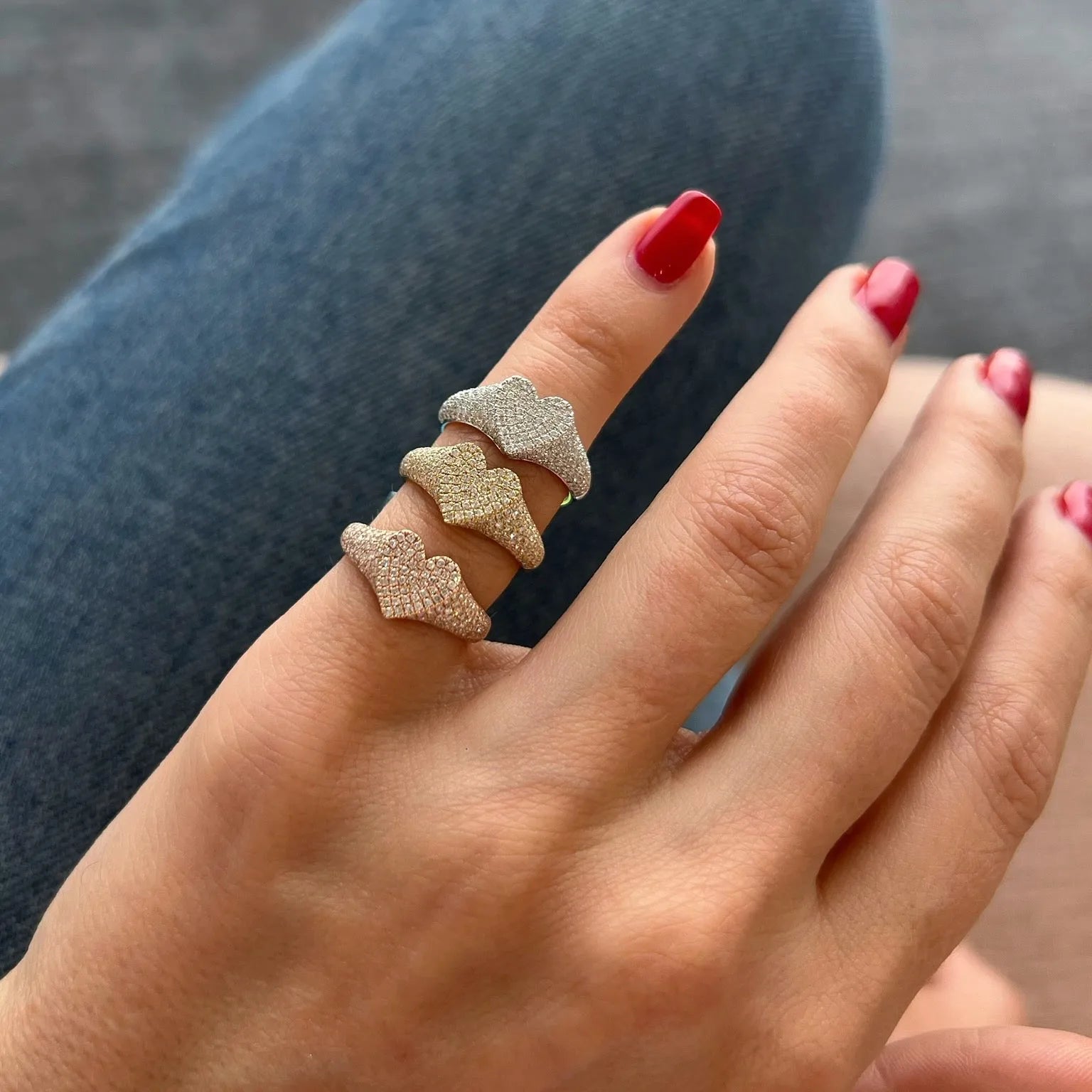 14k White Gold