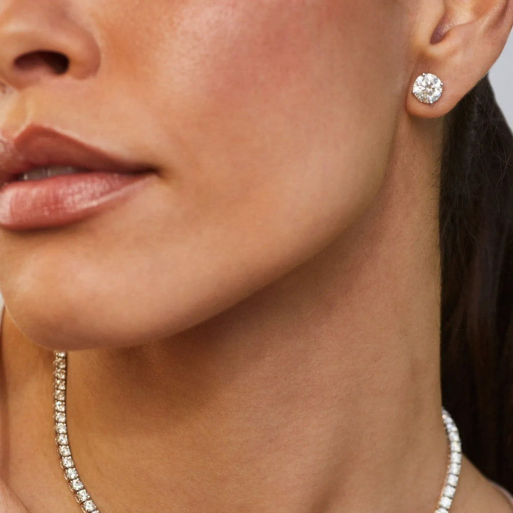 18k White Gold, 3.0 TCW