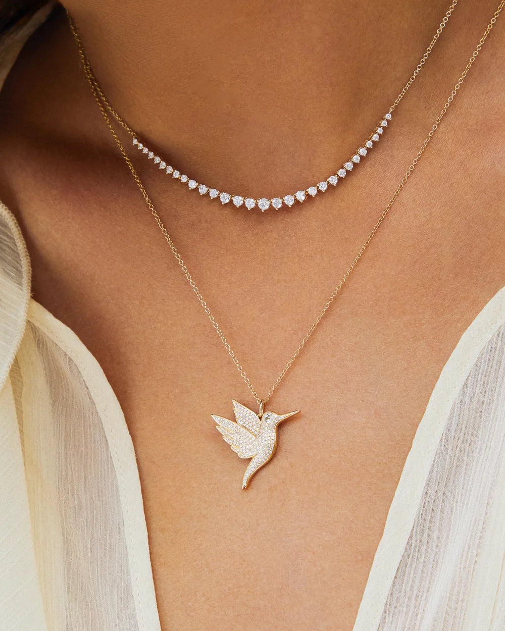 14k White Gold
