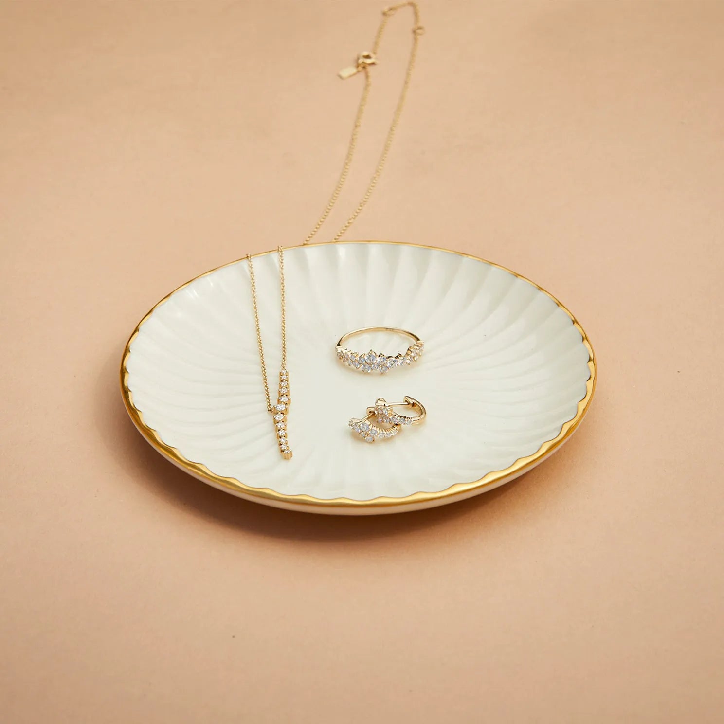 14k White Gold