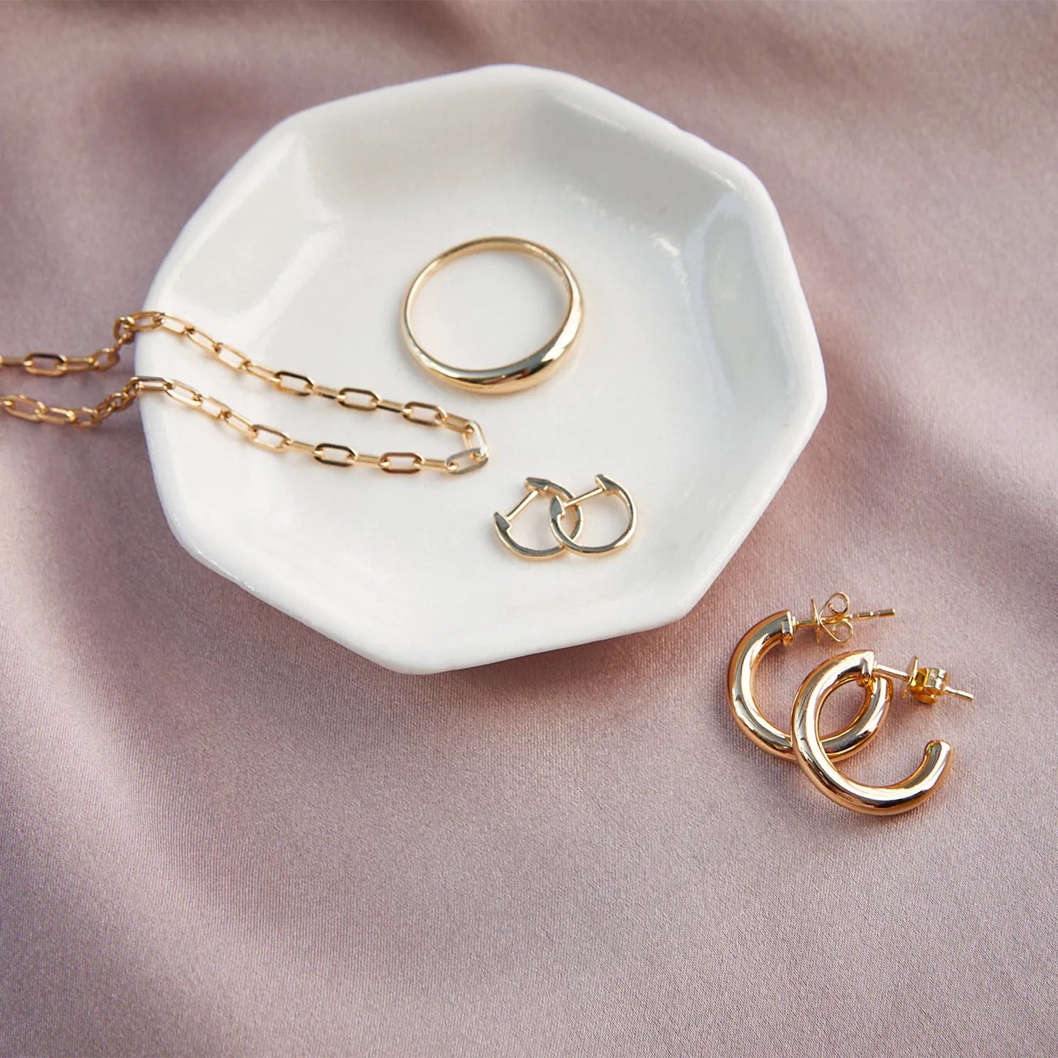 14k White Gold