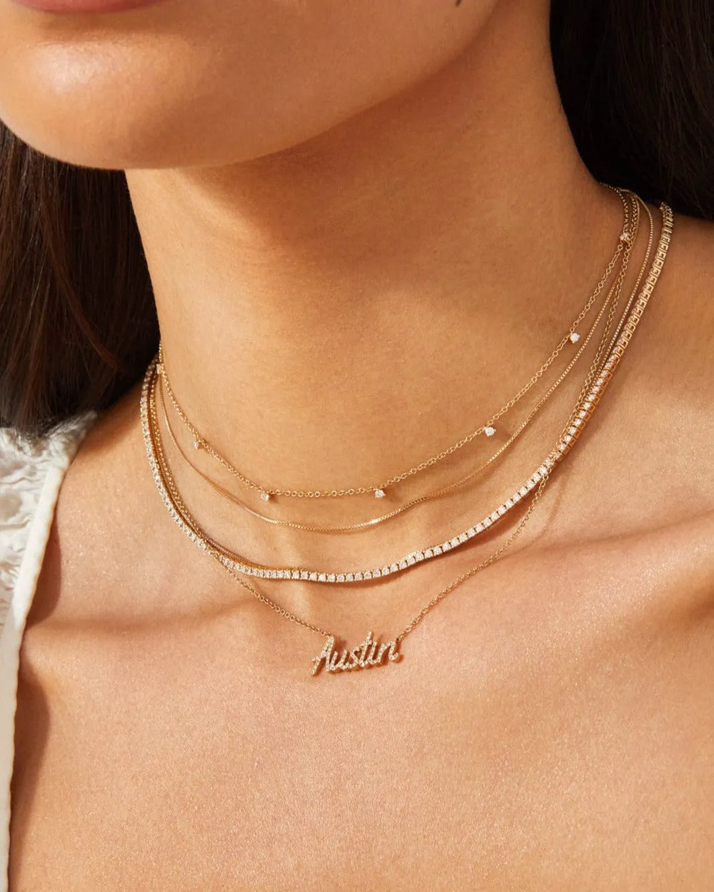 14k White Gold