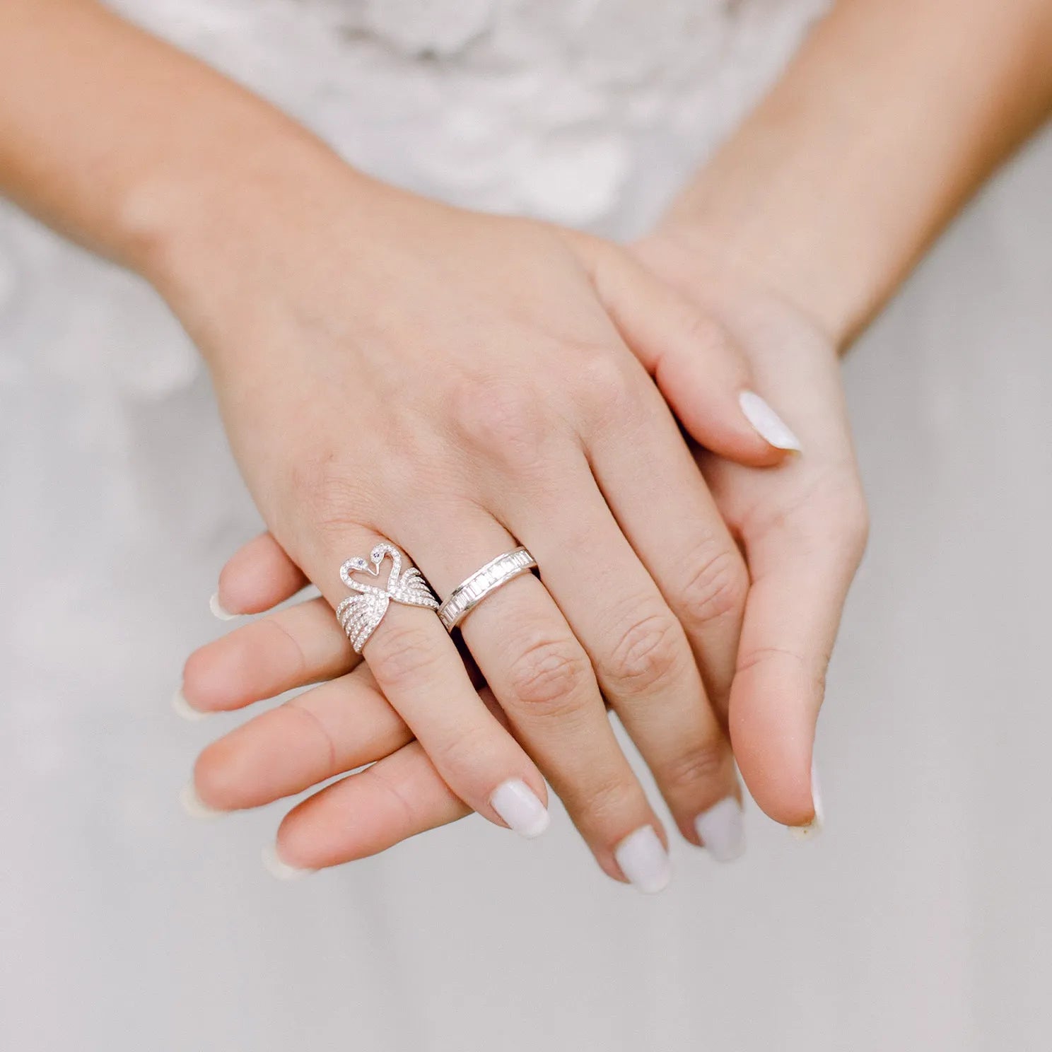 14k White Gold
