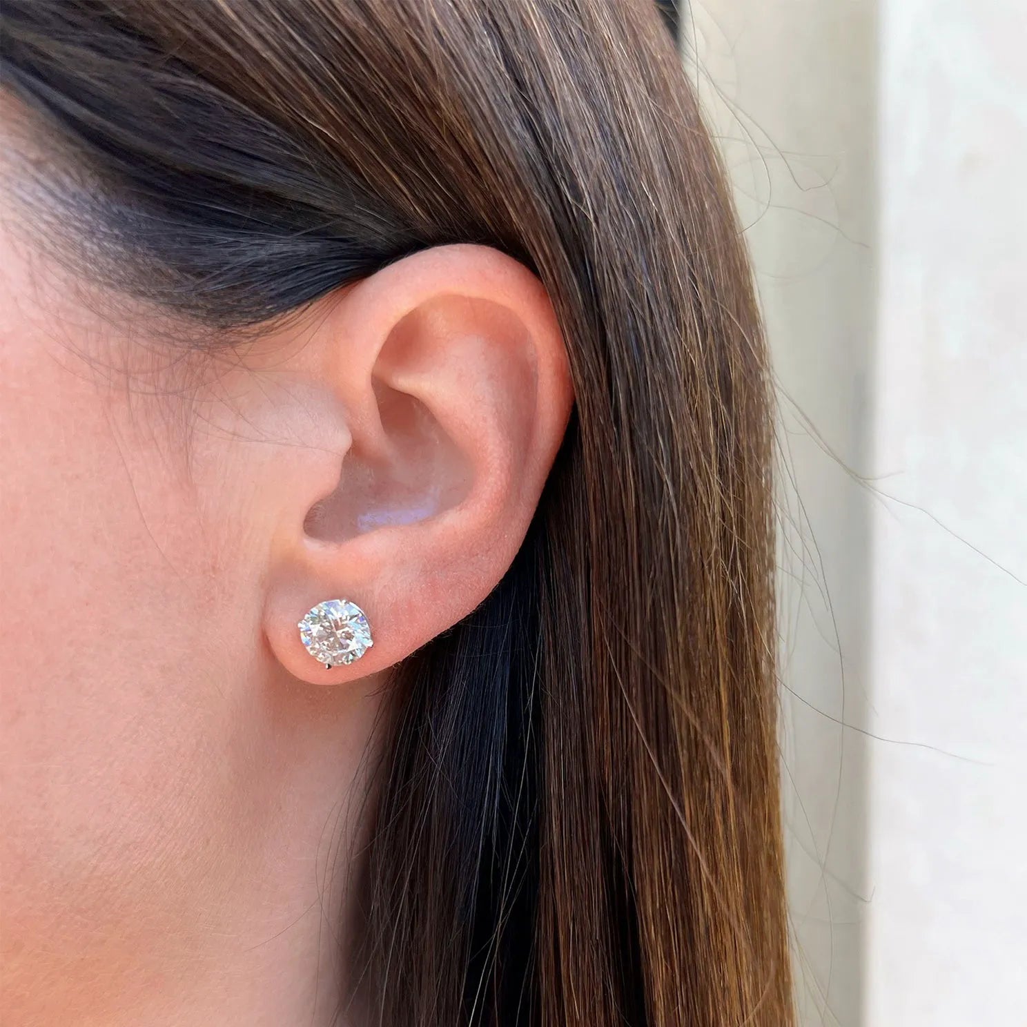 18k White Gold, 3.0 TCW