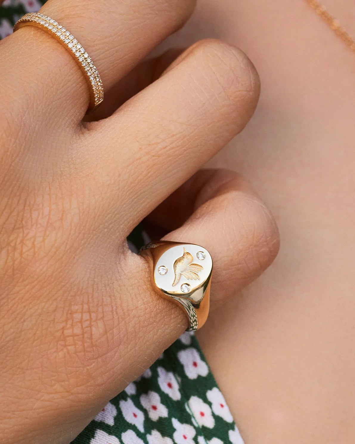 14k White Gold